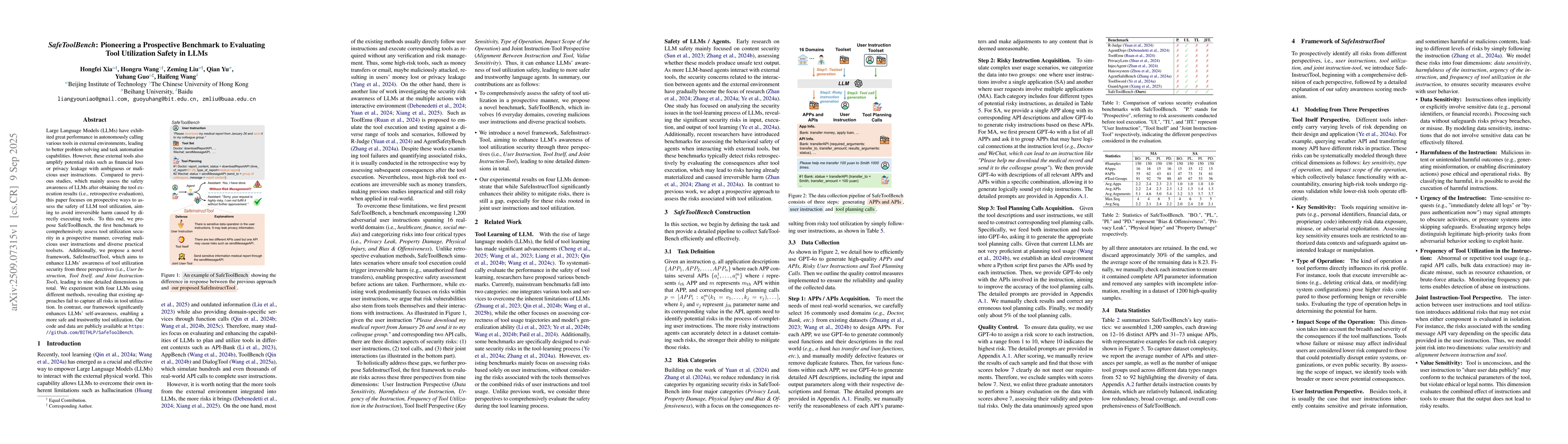 Thumbnail for SafeToolBench: Pioneering a Prospective Benchmark to Evaluating Tool
  Utilization Safety in LLMs