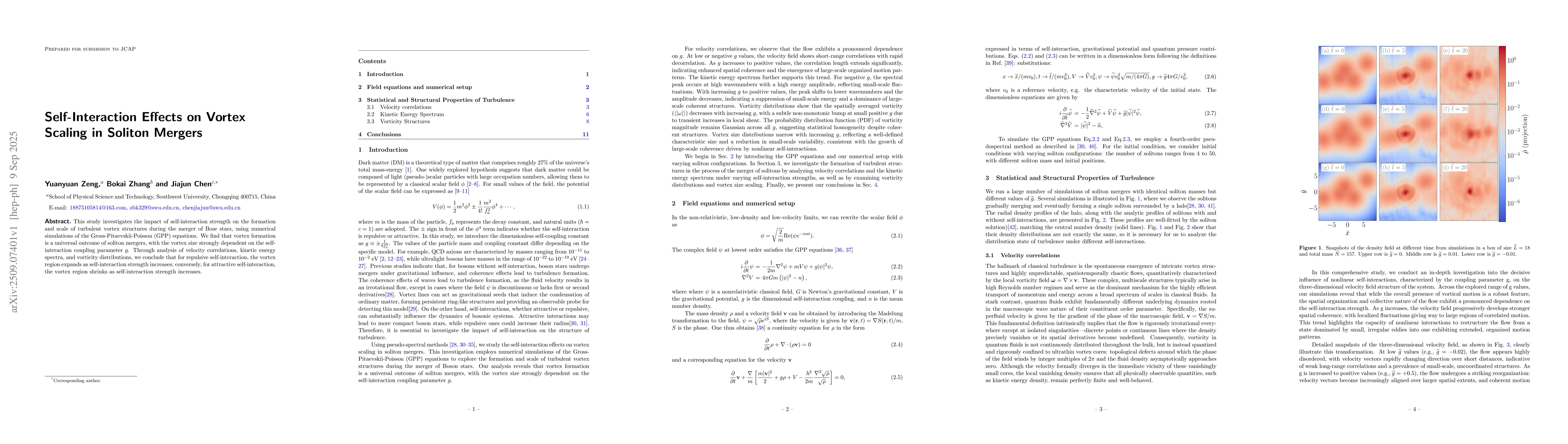 Thumbnail for Self-Interaction Effects on Vortex Scaling in Soliton Mergers