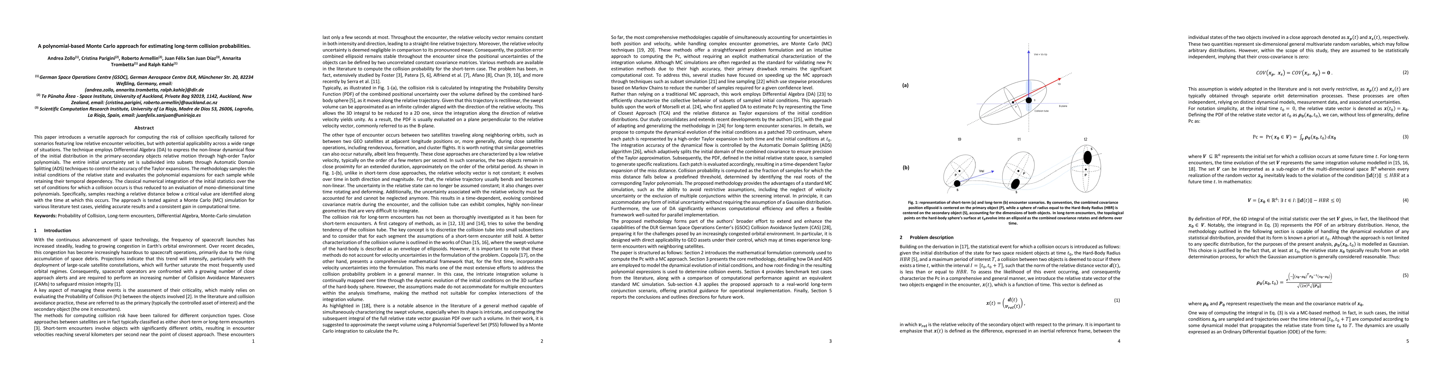 Thumbnail for A polynomial-based Monte Carlo approach for estimating long-term
  collision probabilities