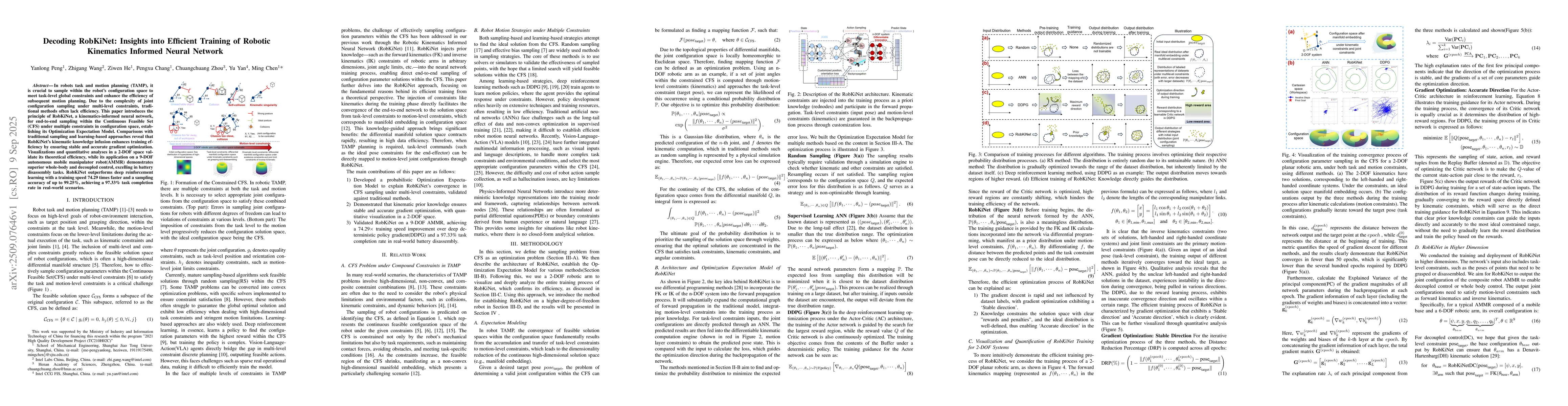 Thumbnail for Decoding RobKiNet: Insights into Efficient Training of Robotic
  Kinematics Informed Neural Network