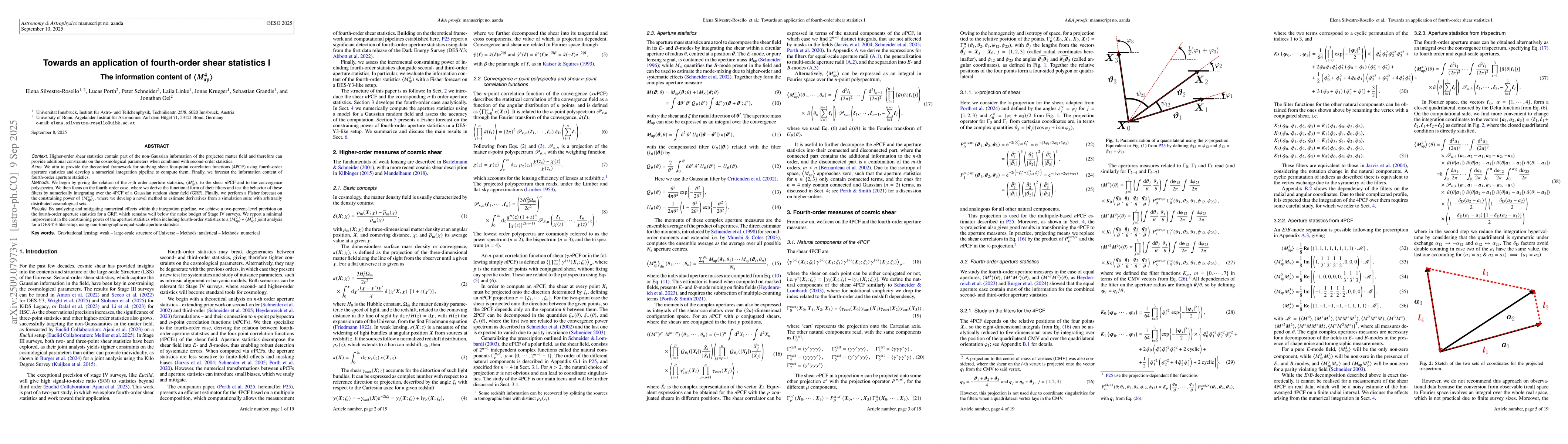 Thumbnail for Towards an application of fourth-order shear statistics I. The
  information content of $\langle M_\mathrm{ap}^4 \rangle $