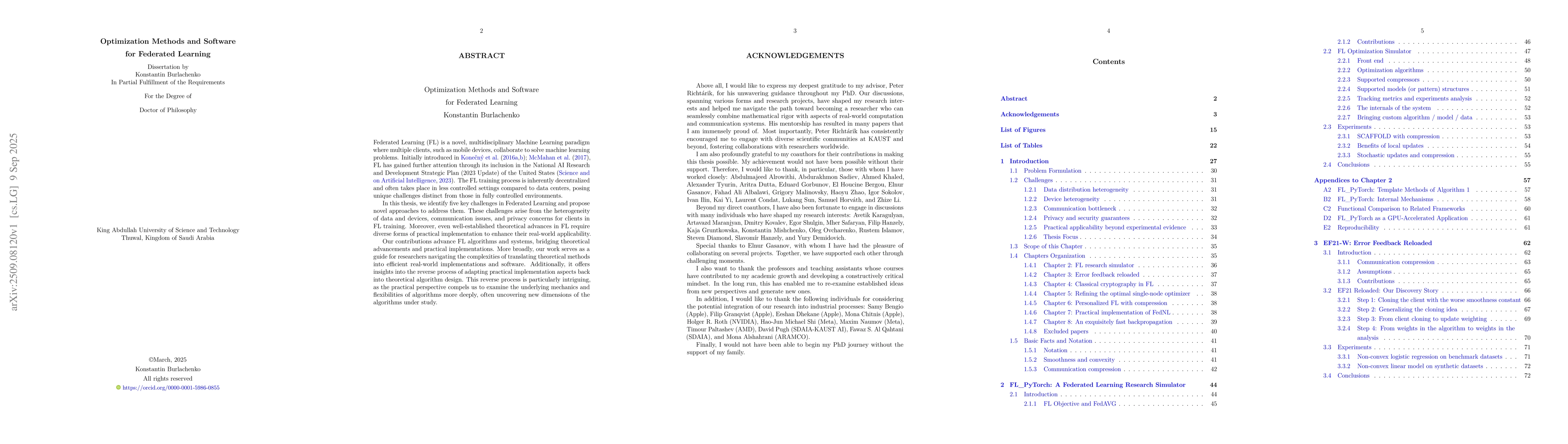 Thumbnail for Optimization Methods and Software for Federated Learning