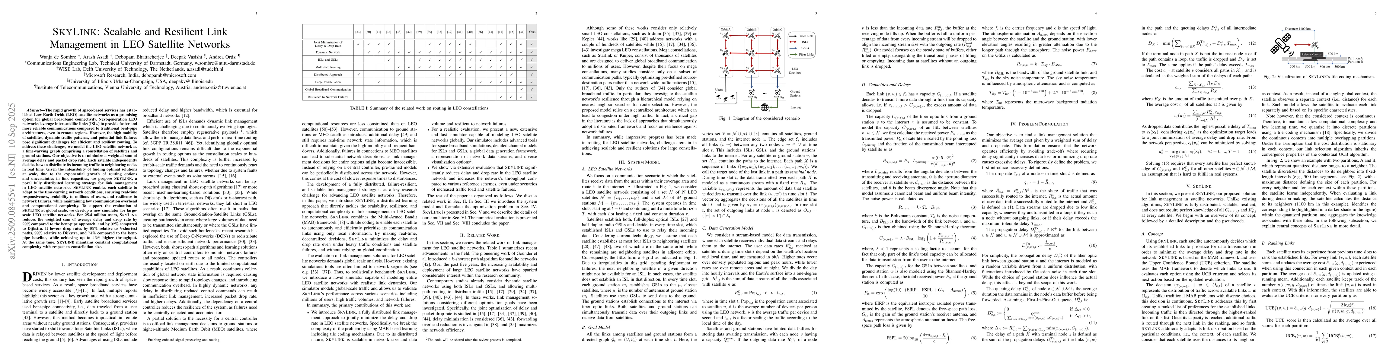 Thumbnail for SKYLINK: Scalable and Resilient Link Management in LEO Satellite Network