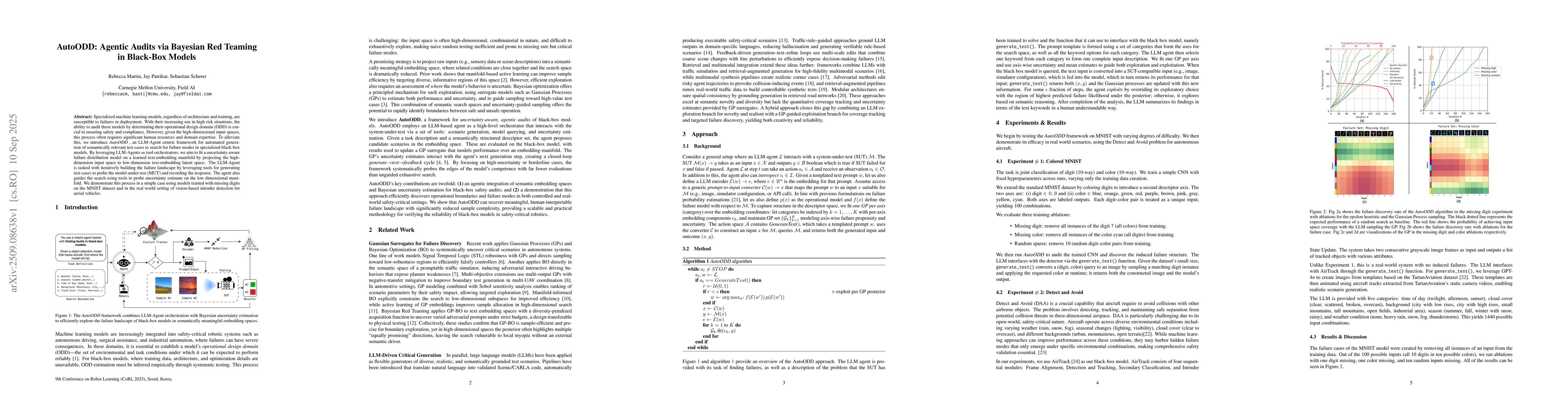 Thumbnail for AutoODD: Agentic Audits via Bayesian Red Teaming in Black-Box Models