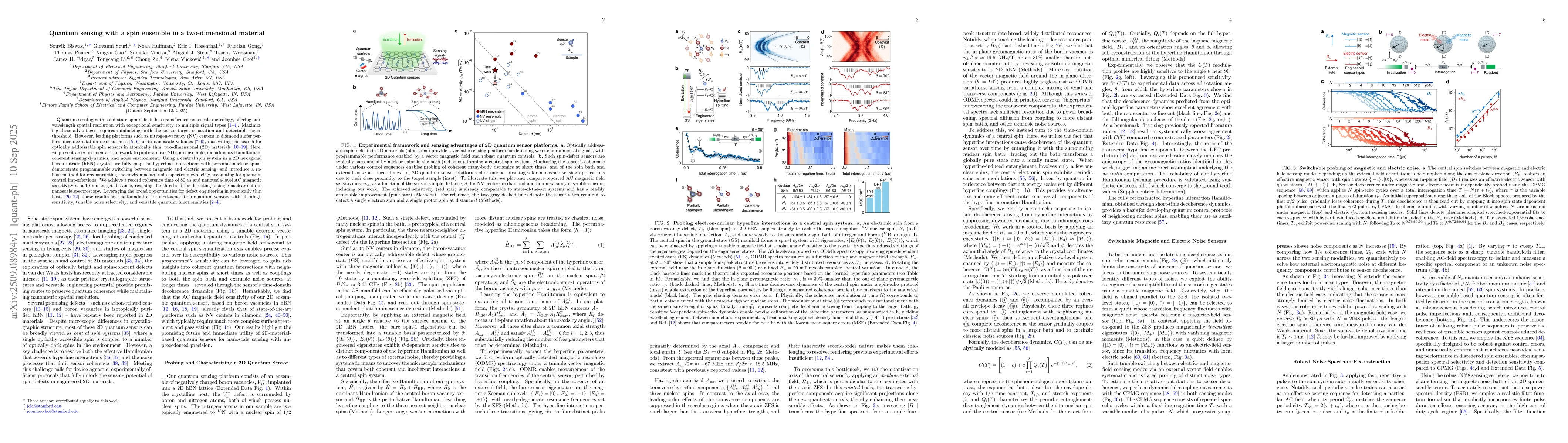 Thumbnail for Quantum sensing with a spin ensemble in a two-dimensional material