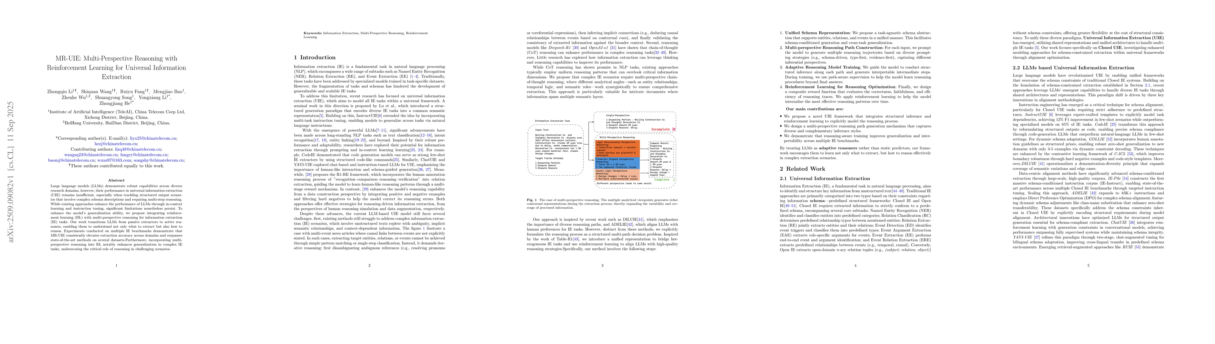 Thumbnail for MR-UIE: Multi-Perspective Reasoning with Reinforcement Learning for
  Universal Information Extraction