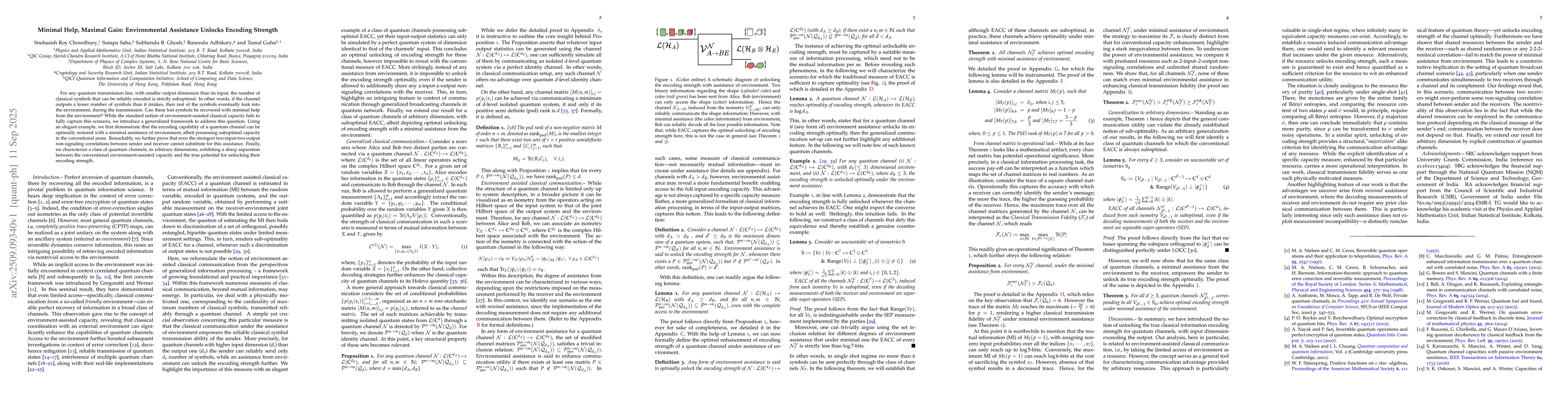 Thumbnail for Minimal Help, Maximal Gain: Environmental Assistance Unlocks Encoding
  Strength