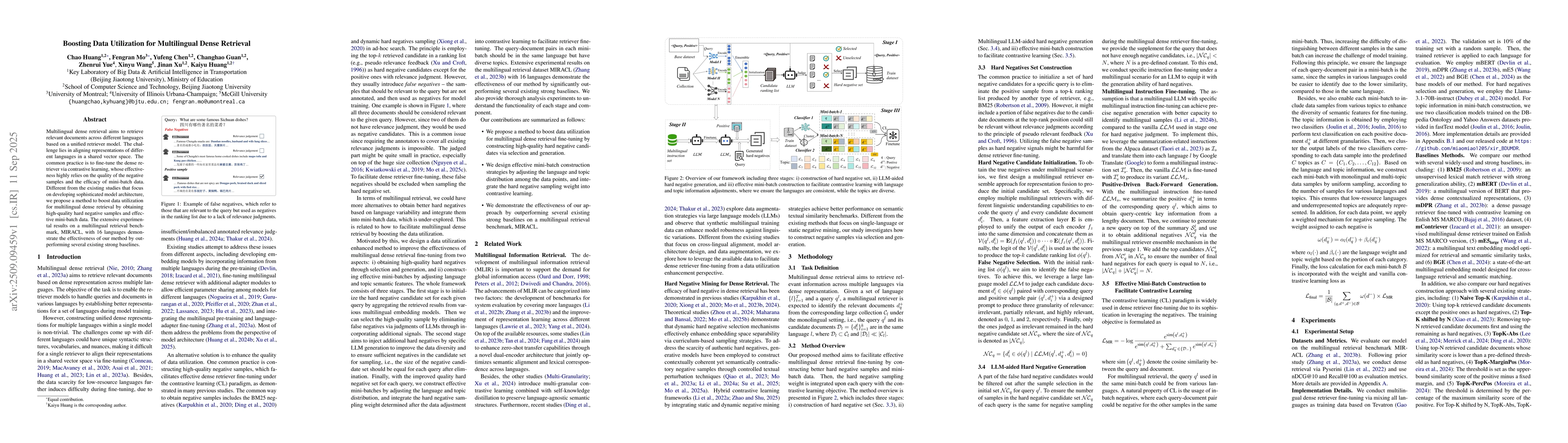 Thumbnail for Boosting Data Utilization for Multilingual Dense Retrieval