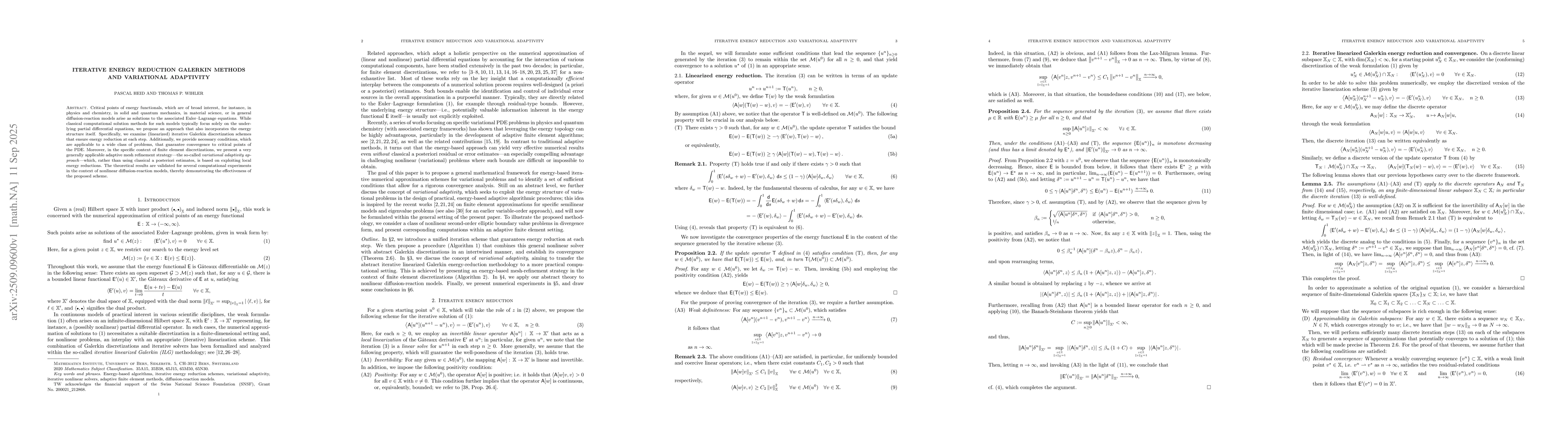 Thumbnail for Iterative energy reduction Galerkin methods and variational adaptivity