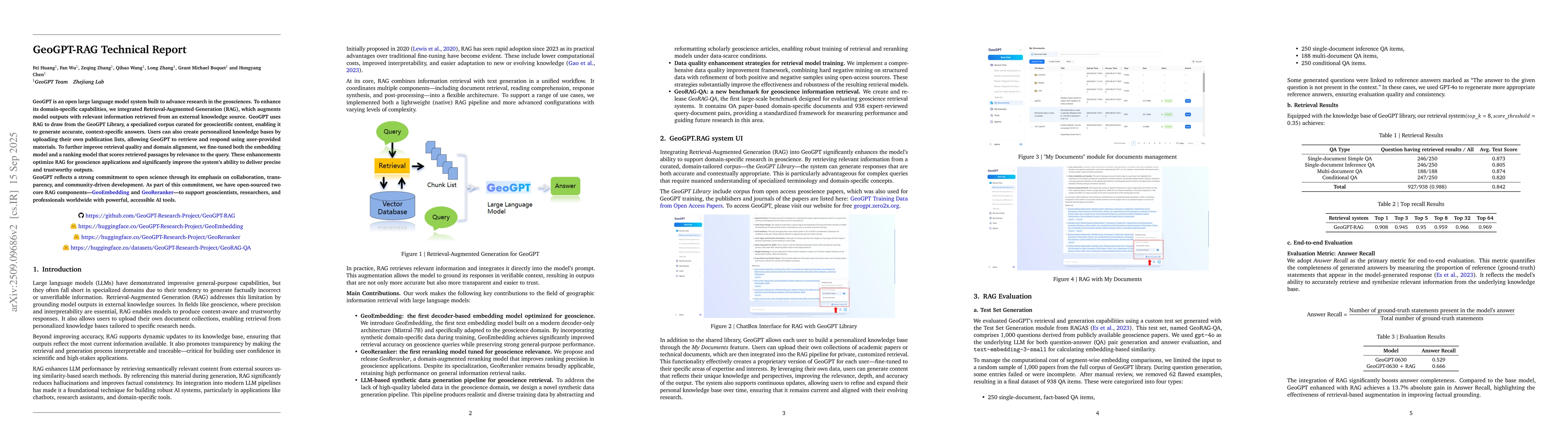 Thumbnail for GeoGPT-RAG Technical Report