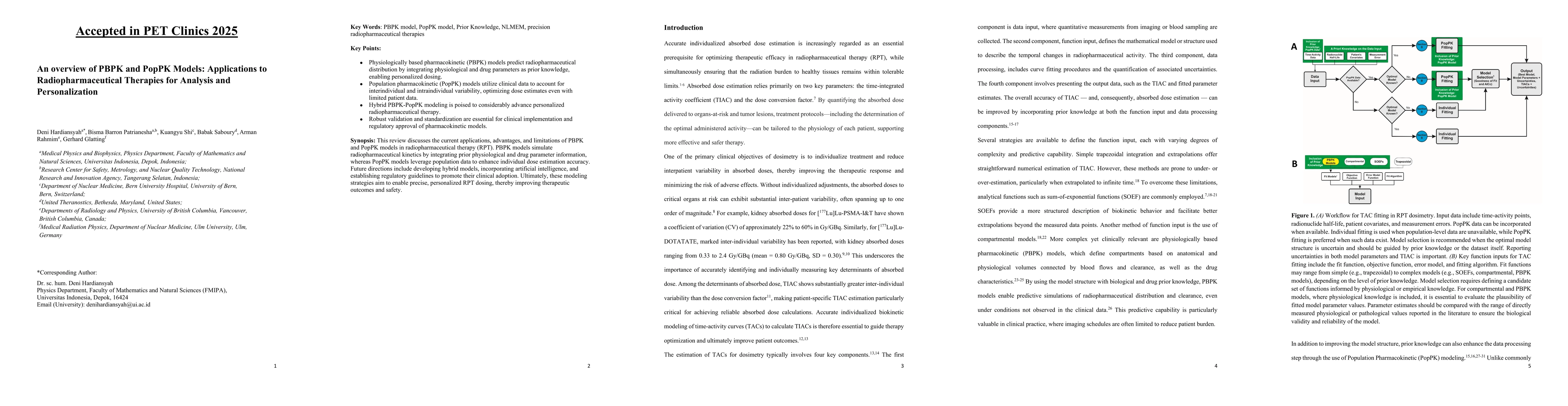 Thumbnail for An overview of PBPK and PopPK Models: Applications to
  Radiopharmaceutical Therapies for Analysis and Personalization