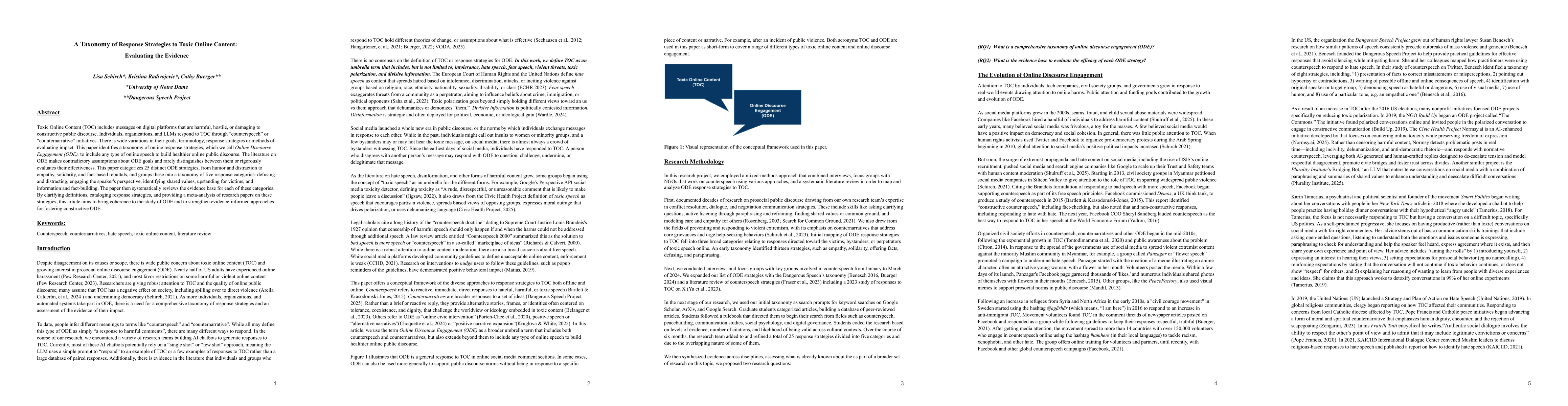 Thumbnail for A Taxonomy of Response Strategies to Toxic Online Content: Evaluating
  the Evidence
