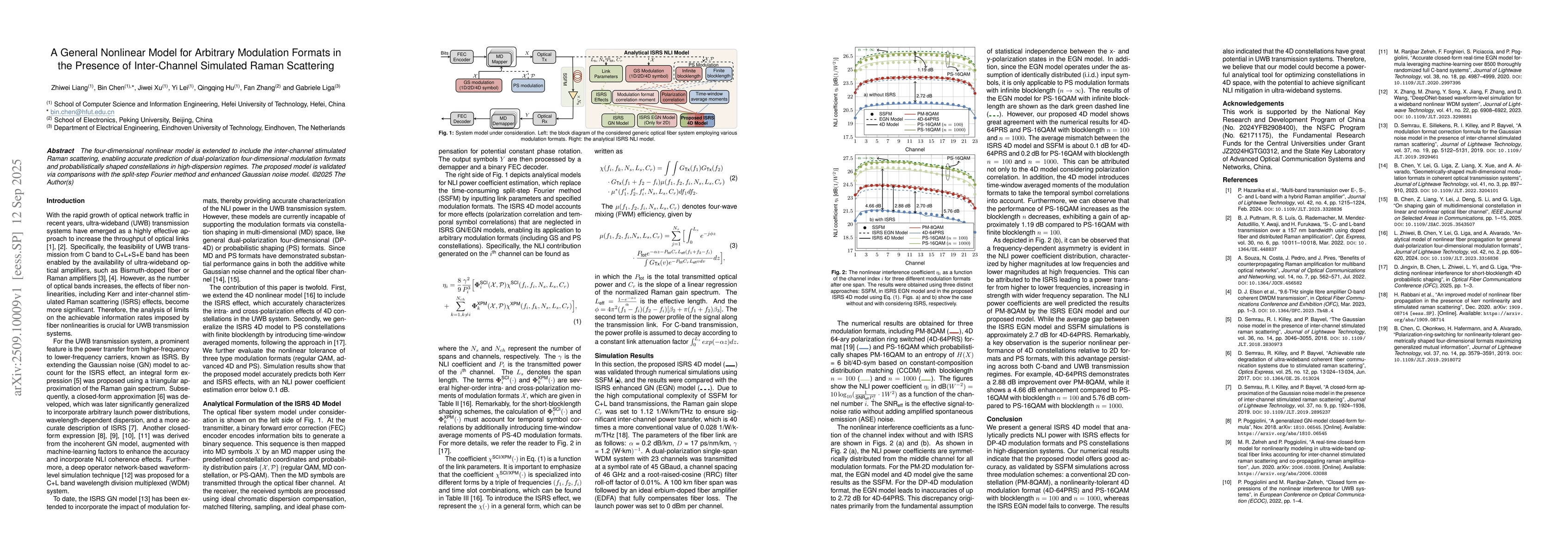 Thumbnail for A General Nonlinear Model for Arbitrary Modulation Formats in the
  Presence of Inter-Channel Simulated Raman Scattering