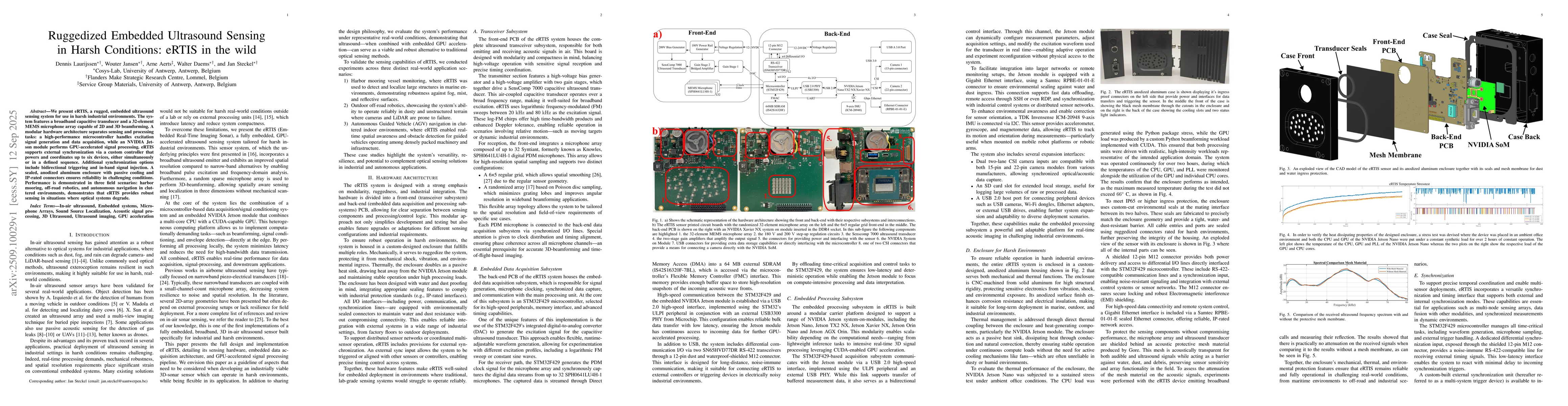 Thumbnail for Ruggedized Ultrasound Sensing in Harsh Conditions: eRTIS in the wild