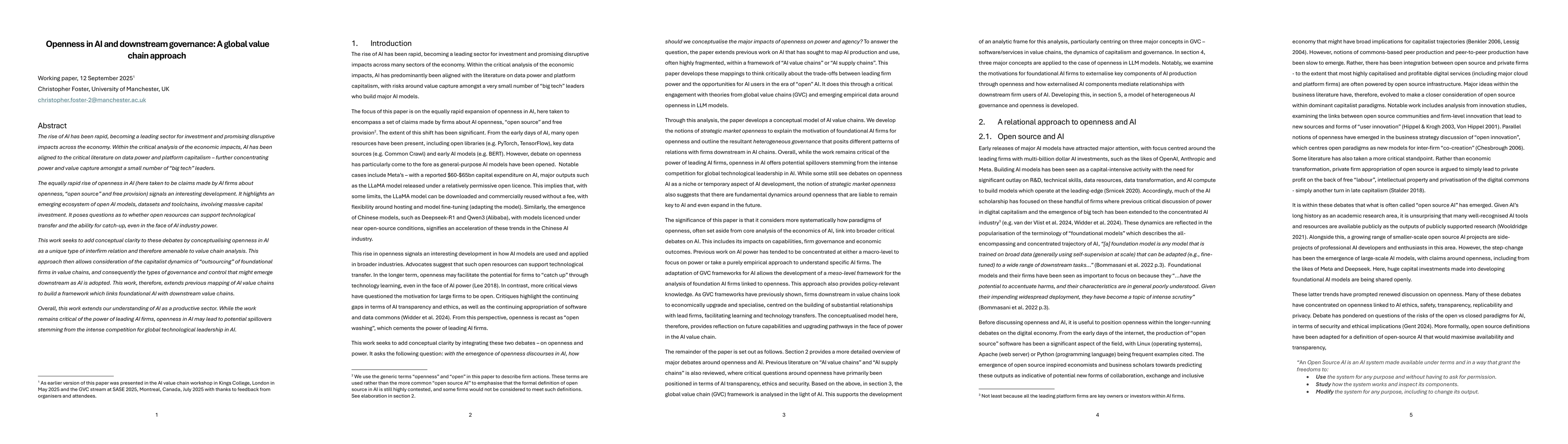 Thumbnail for Openness in AI and downstream governance: A global value chain approach