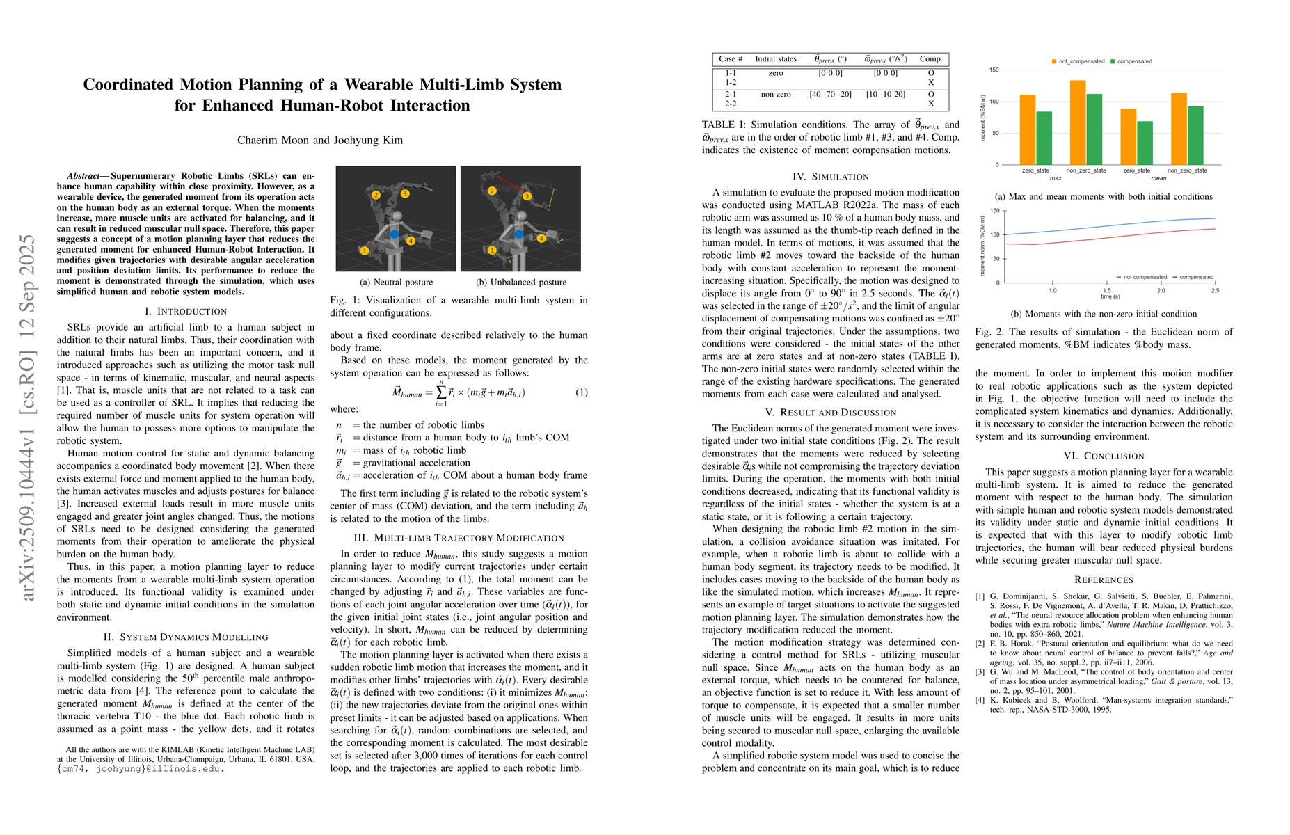 Thumbnail for Coordinated Motion Planning of a Wearable Multi-Limb System for Enhanced
  Human-Robot Interaction