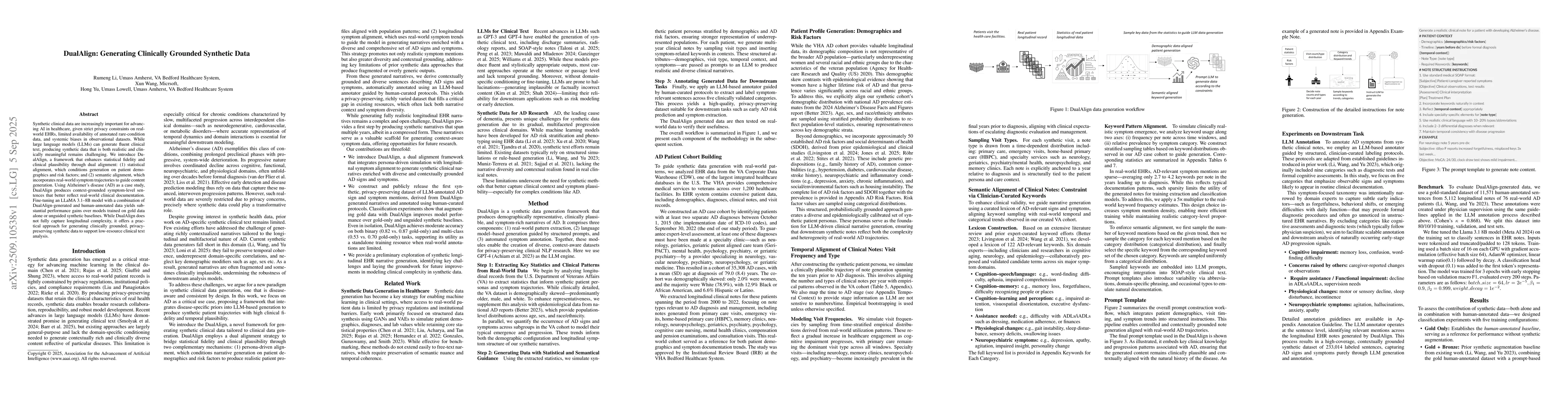 Thumbnail for DualAlign: Generating Clinically Grounded Synthetic Data