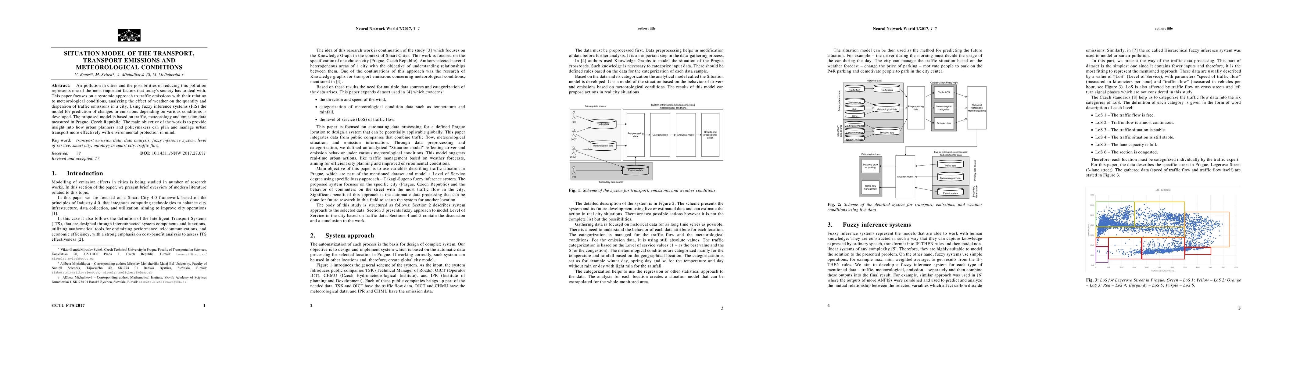 Thumbnail for Situation Model of the Transport, Transport Emissions and Meteorological
  Conditions
