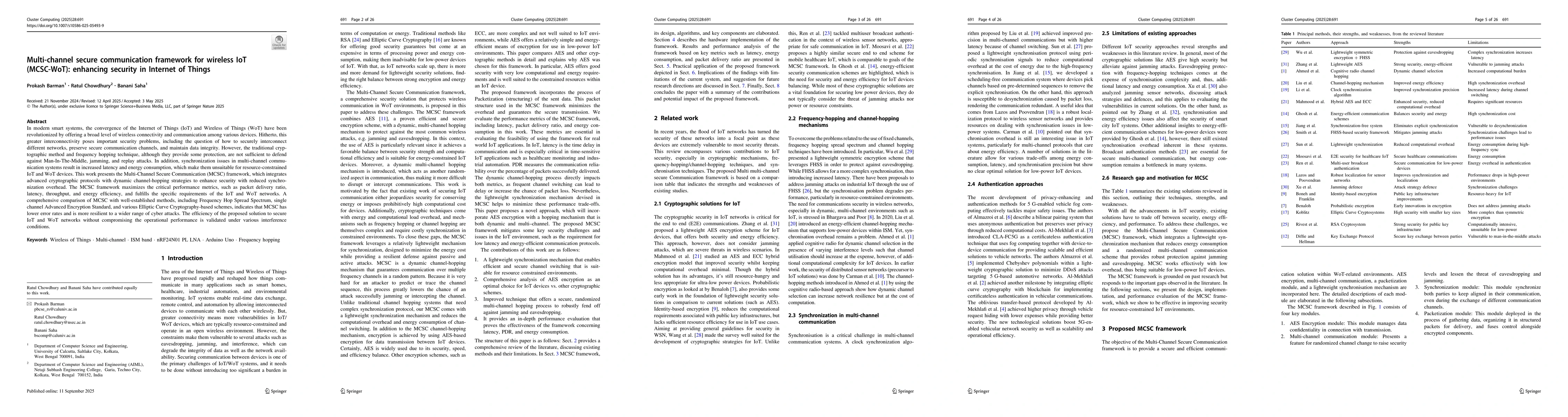 Thumbnail for Multi-channel secure communication framework for wireless IoT
  (MCSC-WoT): enhancing security in Internet of Things