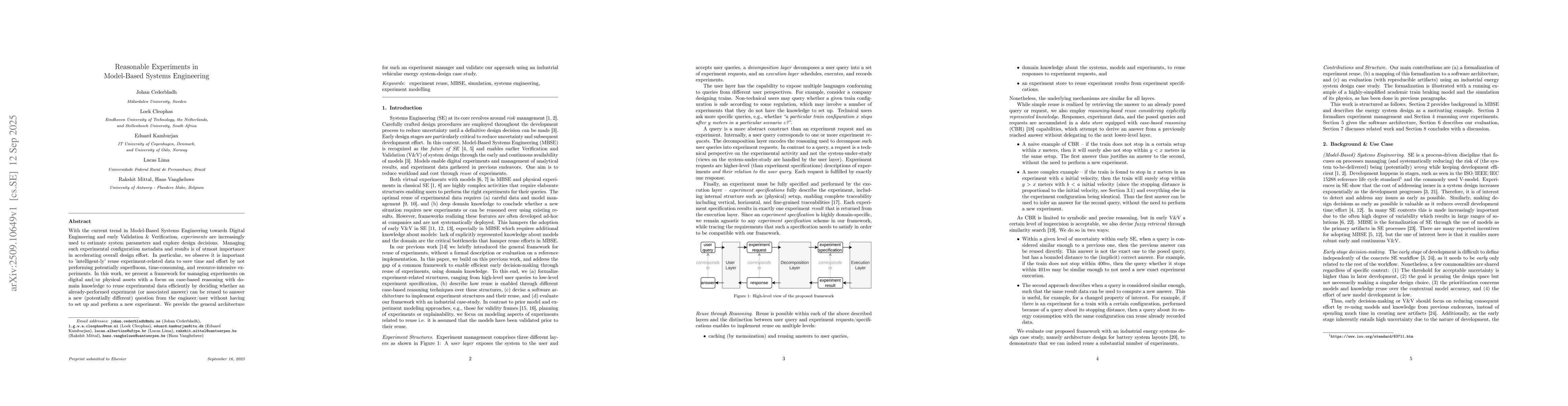 Thumbnail for Reasonable Experiments in Model-Based Systems Engineering