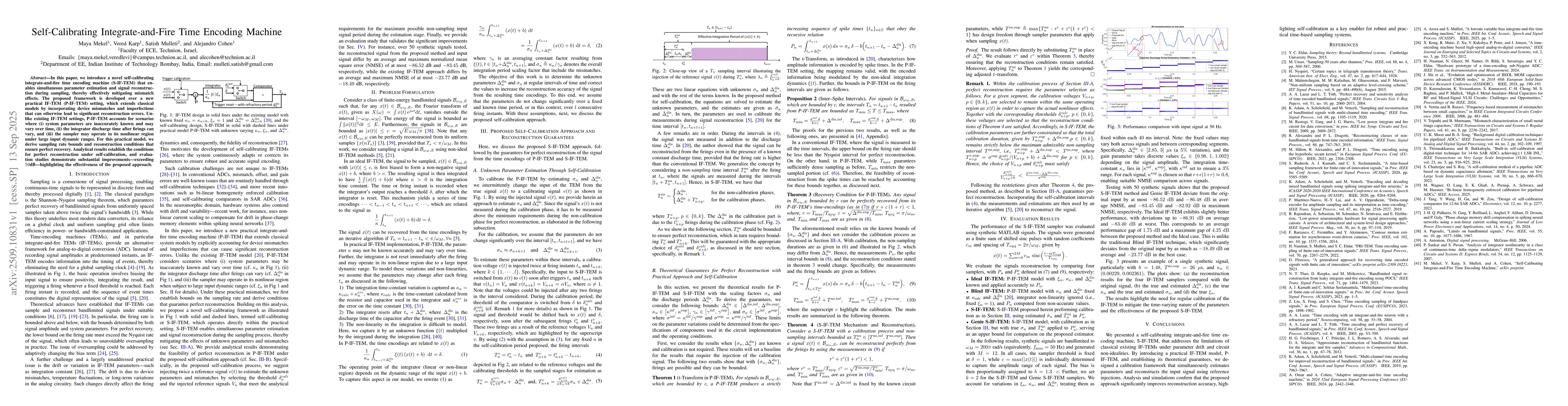 Thumbnail for Self-Calibrating Integrate-and-Fire Time Encoding Machine