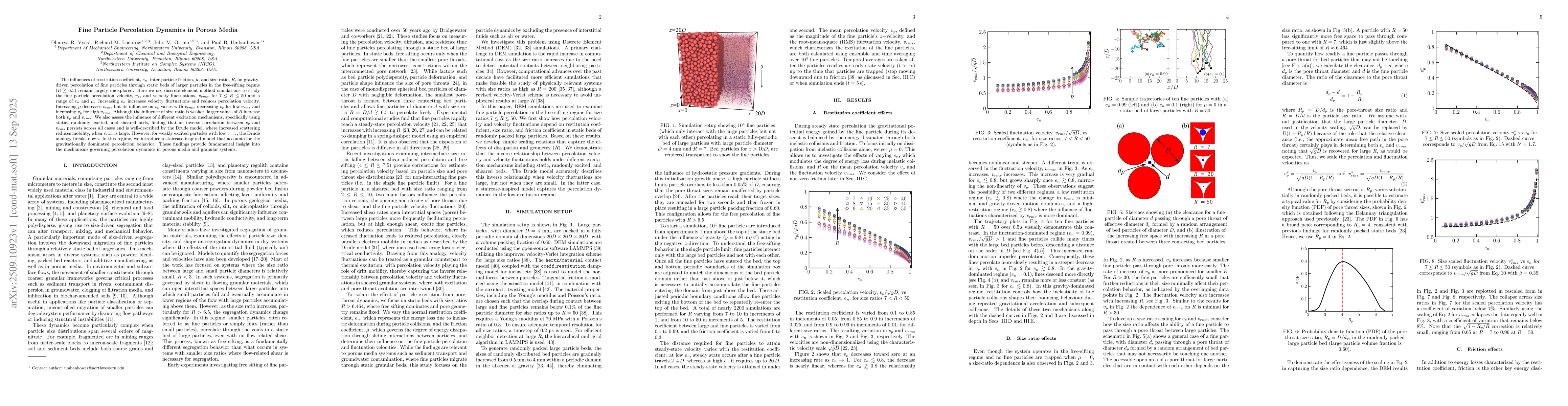 Thumbnail for Fine Particle Percolation Dynamics in Porous Media