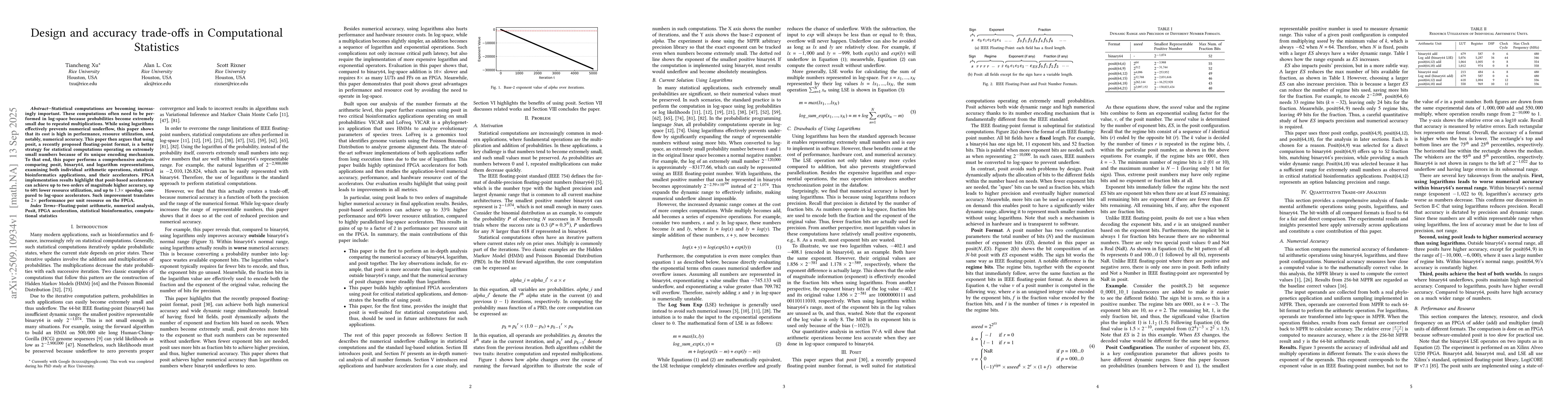 Thumbnail for Design and accuracy trade-offs in Computational Statistics