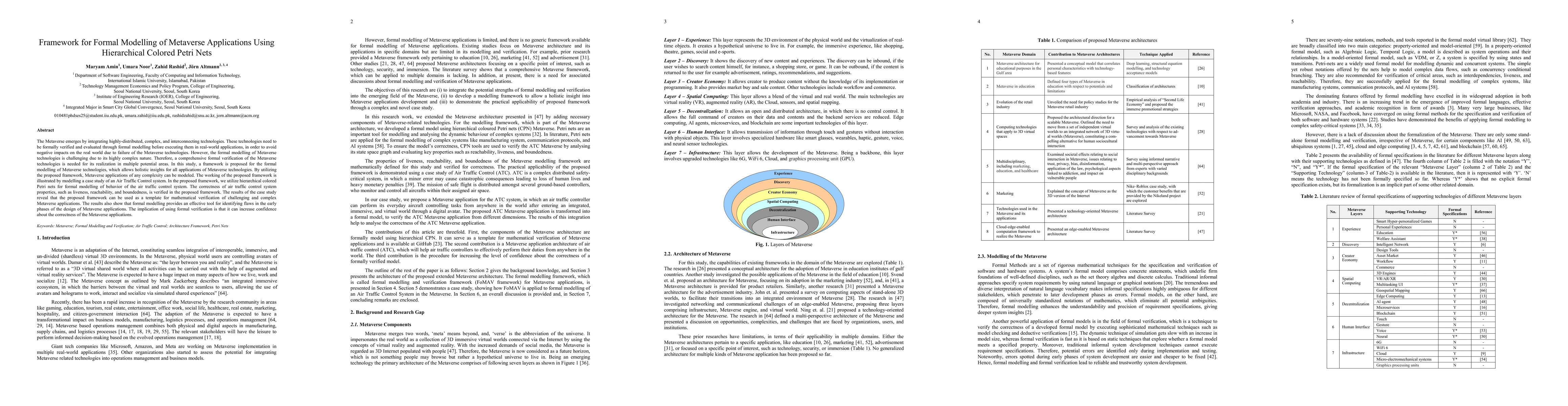 Thumbnail for Framework for Formal Modelling of Metaverse Applications Using
  Hierarchical Colored Petri Nets