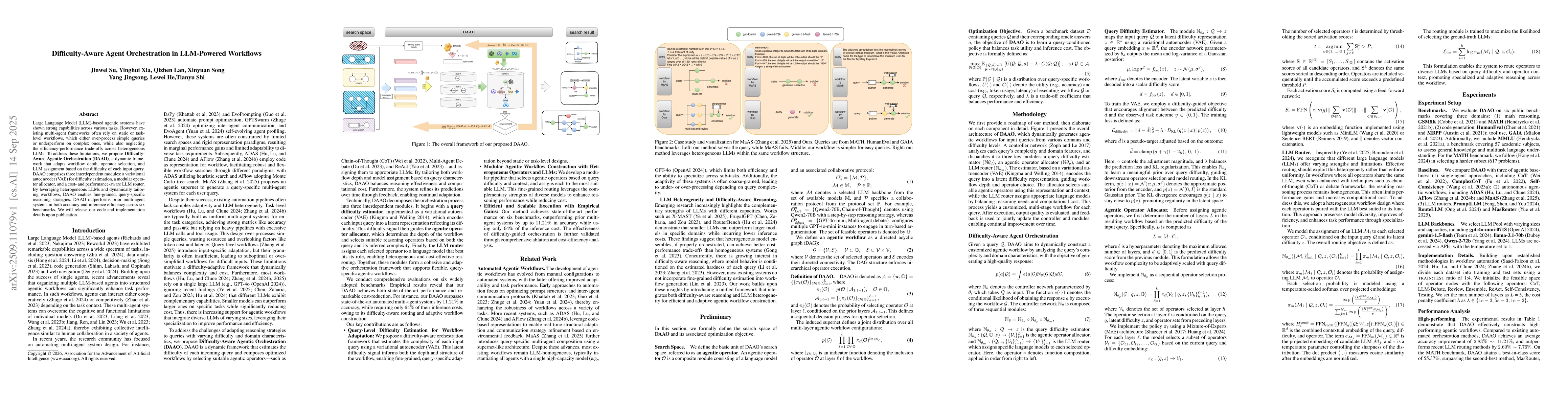 Thumbnail for Difficulty-Aware Agent Orchestration in LLM-Powered Workflows