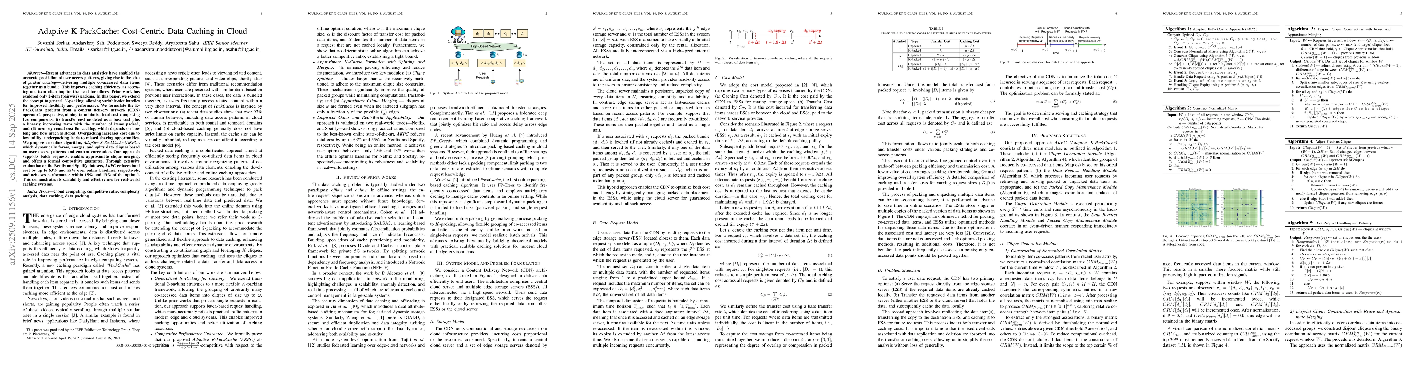 Thumbnail for Adaptive K-PackCache: Cost-Centric Data Caching in Cloud