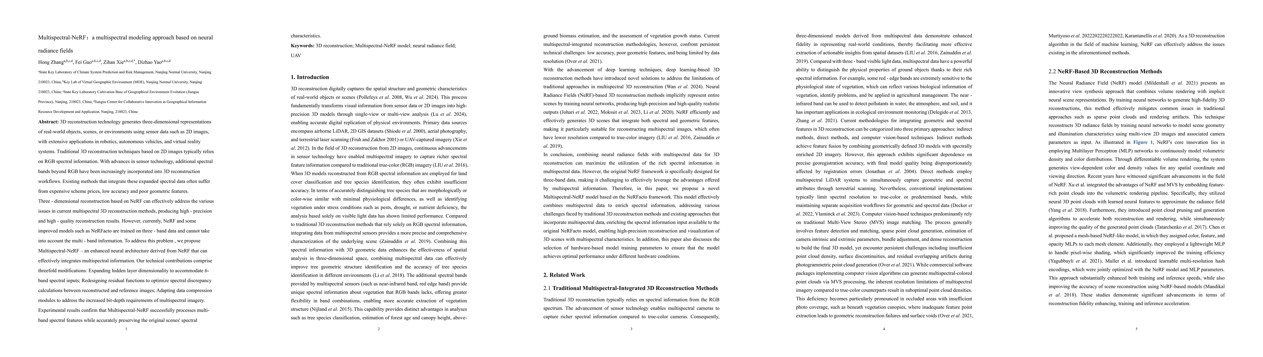 Thumbnail for Multispectral-NeRF:a multispectral modeling approach based on neural
  radiance fields