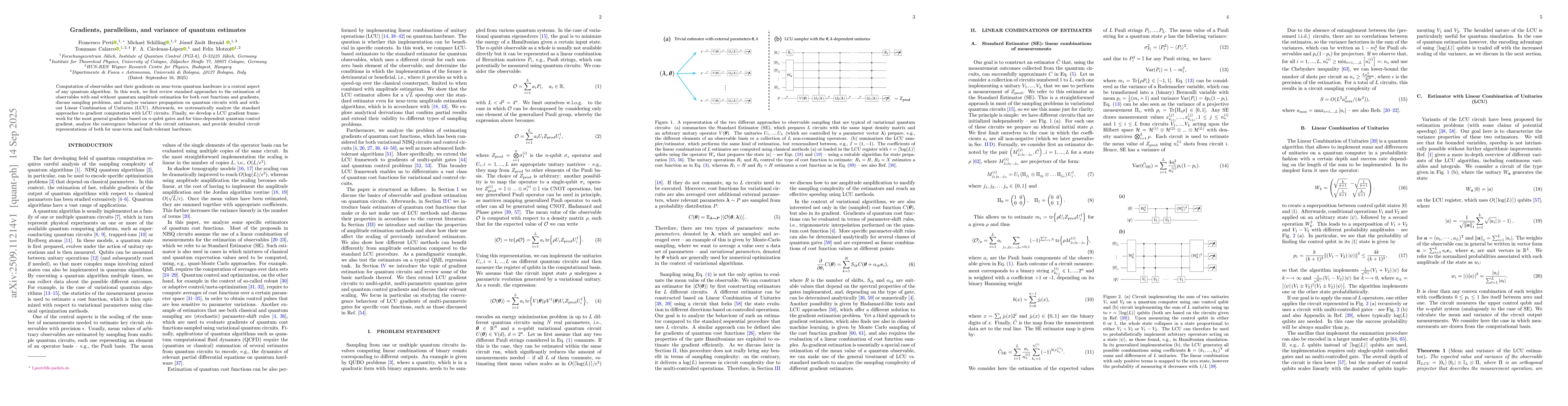 Thumbnail for Gradients, parallelism, and variance of quantum estimates