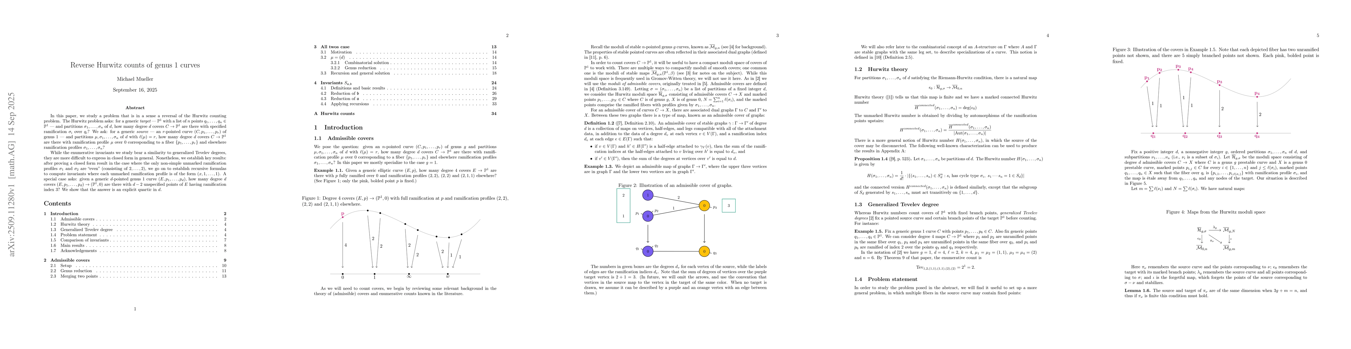 Thumbnail for Reverse Hurwitz counts of genus 1 curves