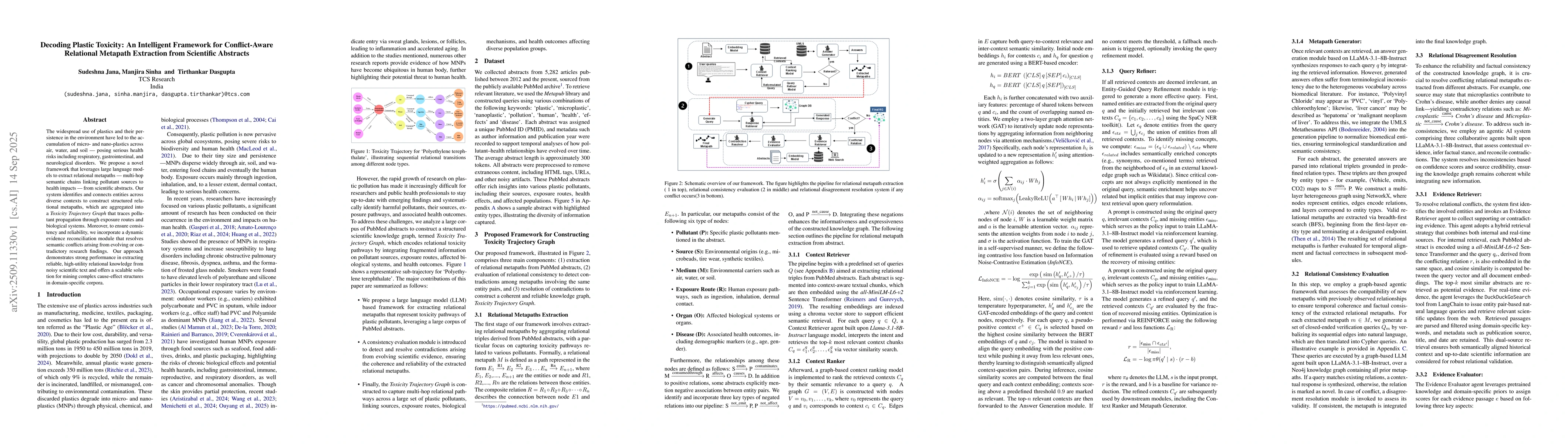 Thumbnail for Decoding Plastic Toxicity: An Intelligent Framework for Conflict-Aware
  Relational Metapath Extraction from Scientific Abstracts