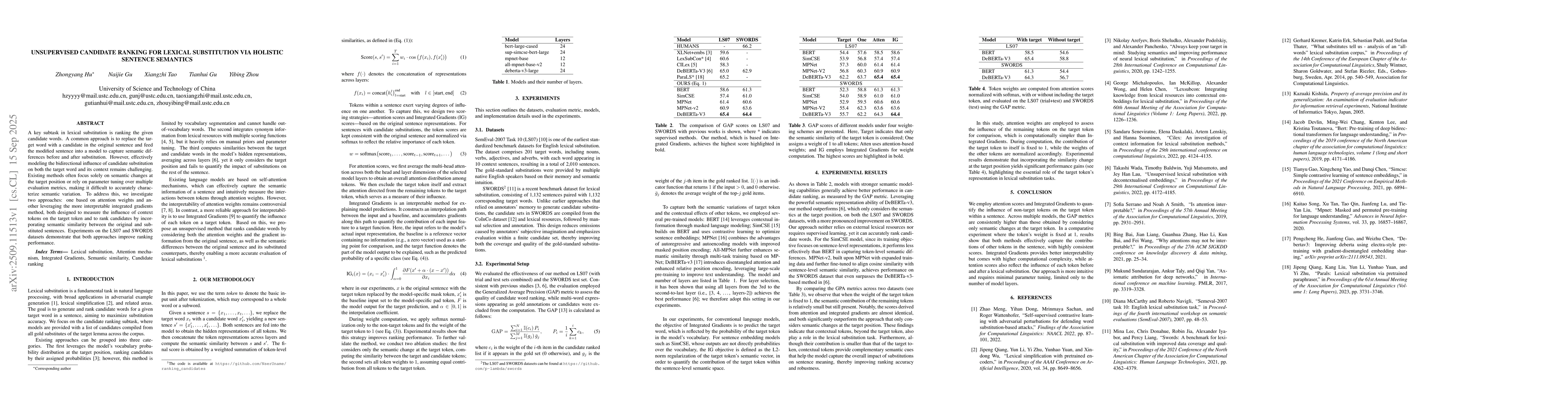 Thumbnail for Unsupervised Candidate Ranking for Lexical Substitution via Holistic
  Sentence Semantics