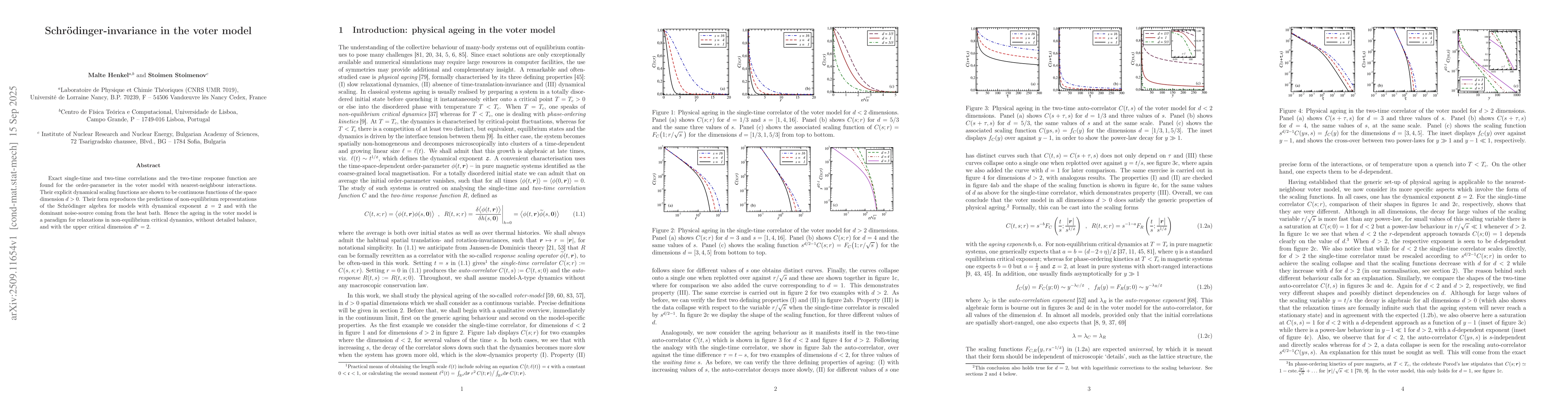Thumbnail for Schrödinger-invariance in the voter model