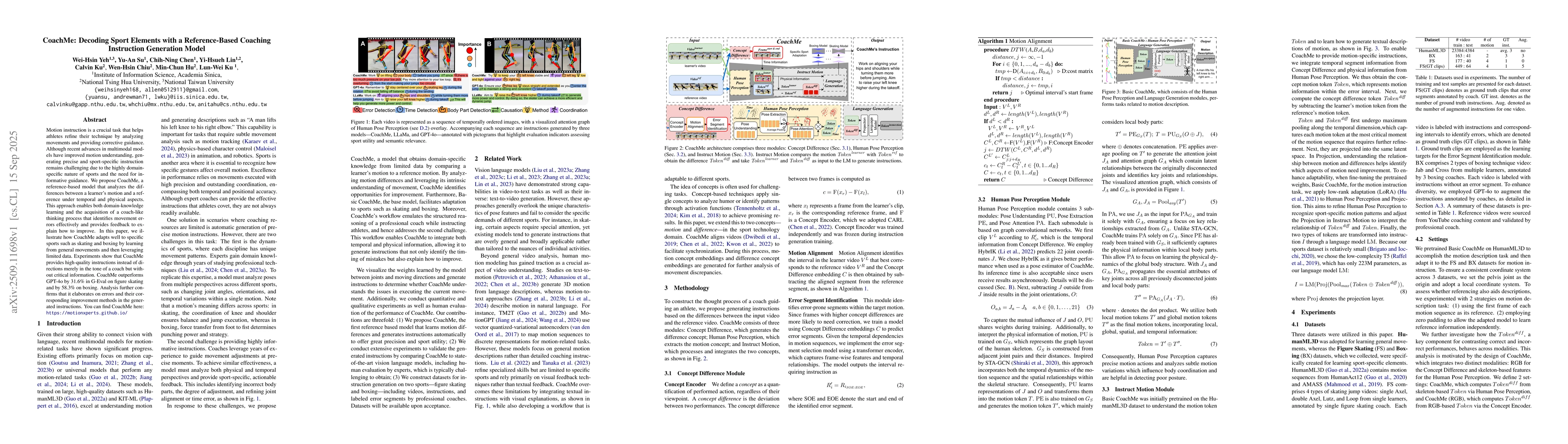 Thumbnail for CoachMe: Decoding Sport Elements with a Reference-Based Coaching
  Instruction Generation Model