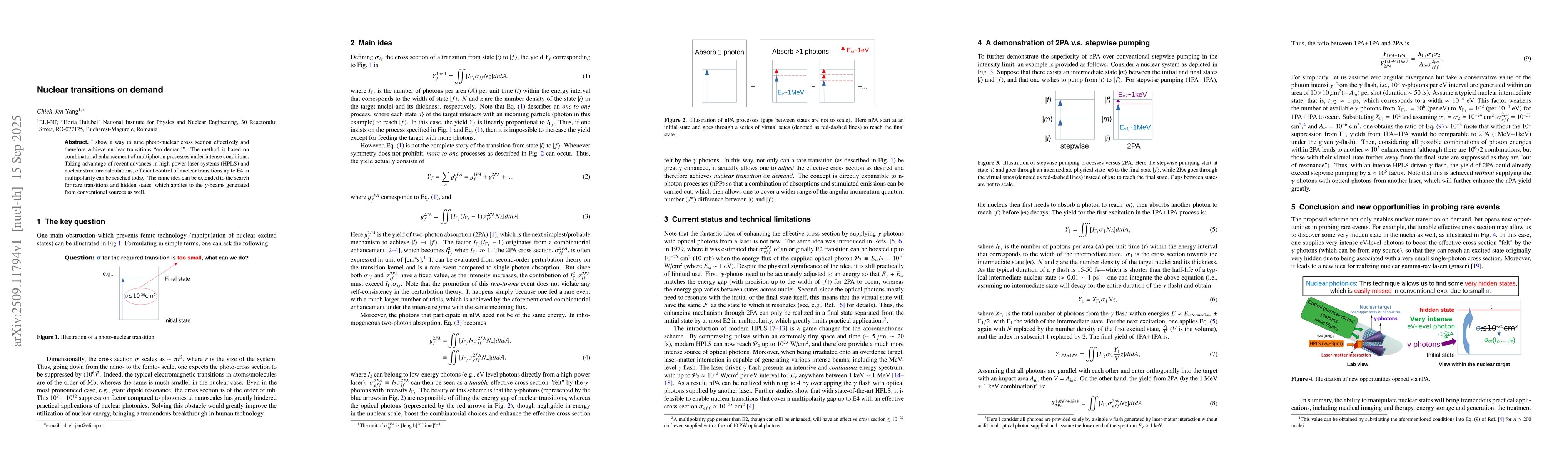 Thumbnail for Nuclear transitions on demand