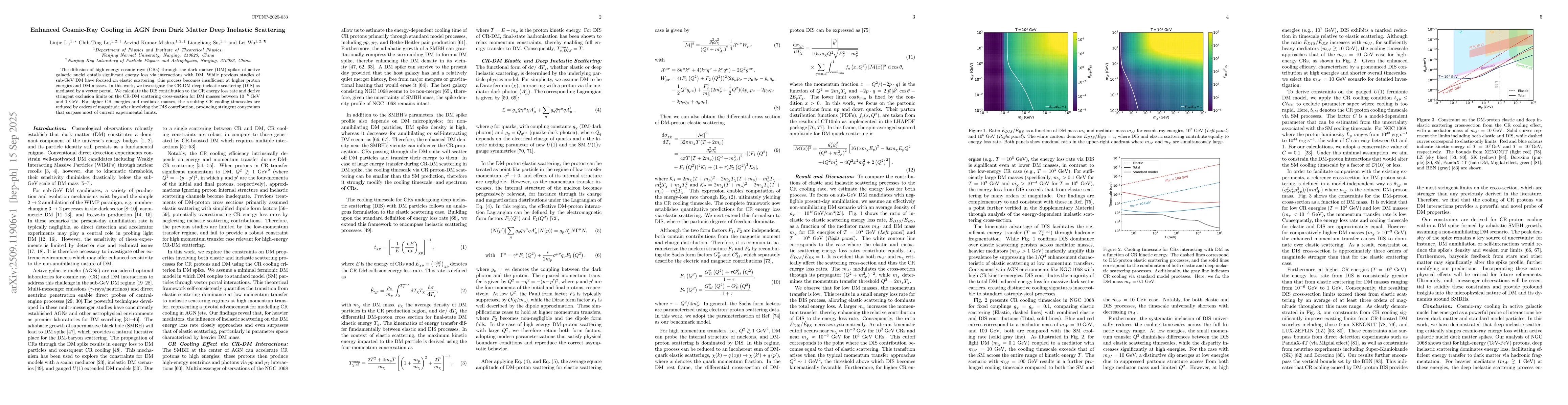 Thumbnail for Enhanced Cosmic-Ray Cooling in AGN from Dark Matter Deep Inelastic
  Scattering