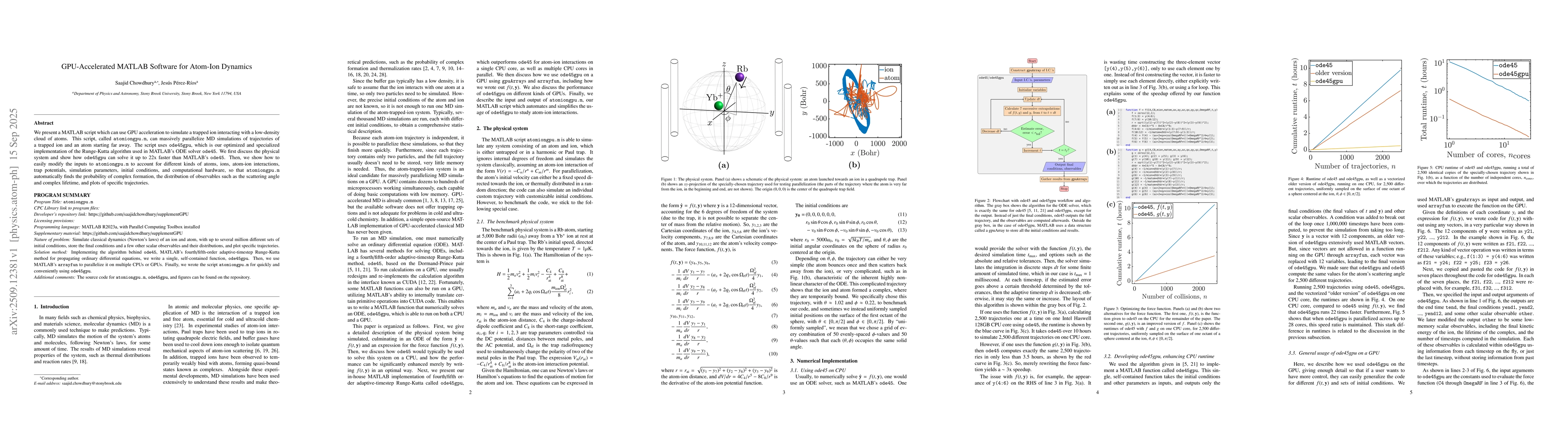 Thumbnail for GPU-Accelerated MATLAB Software for Atom-Ion Dynamics