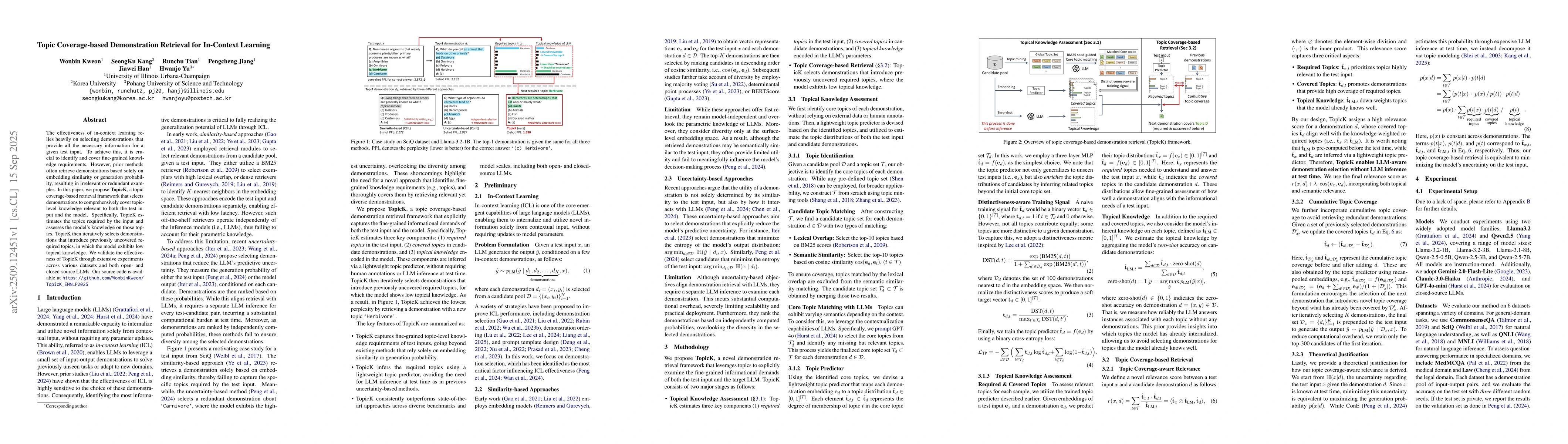 Thumbnail for Topic Coverage-based Demonstration Retrieval for In-Context Learning