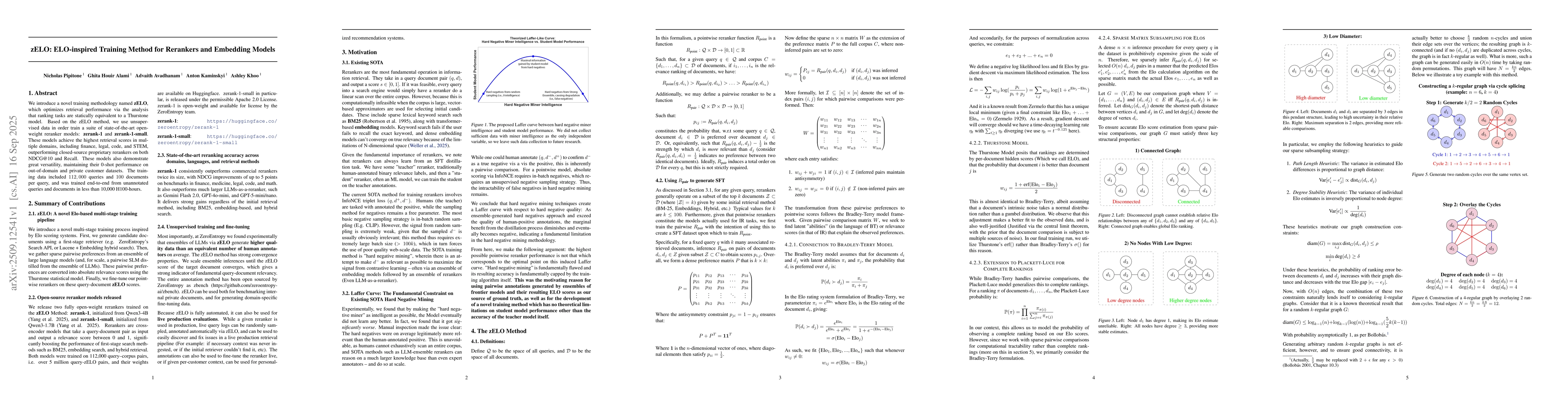 Thumbnail for zELO: ELO-inspired Training Method for Rerankers and Embedding Models