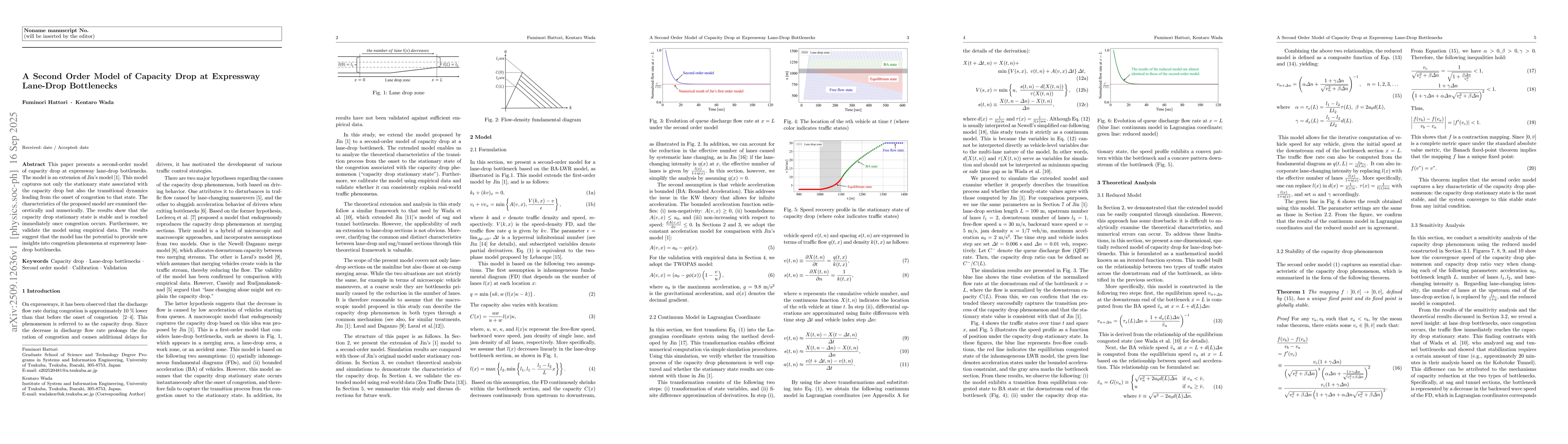 Thumbnail for A Second Order Model of Capacity Drop at Expressway Lane-Drop
  Bottlenecks