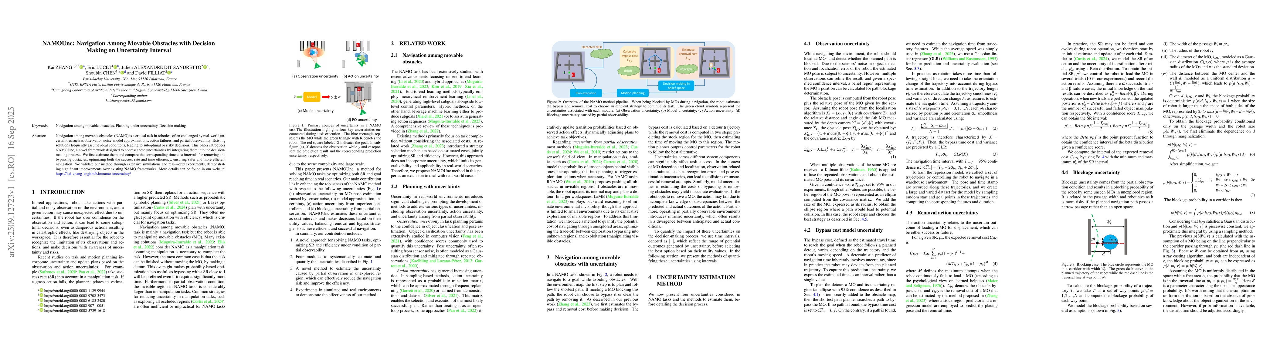 Thumbnail for NAMOUnc: Navigation Among Movable Obstacles with Decision Making on
  Uncertainty Interval