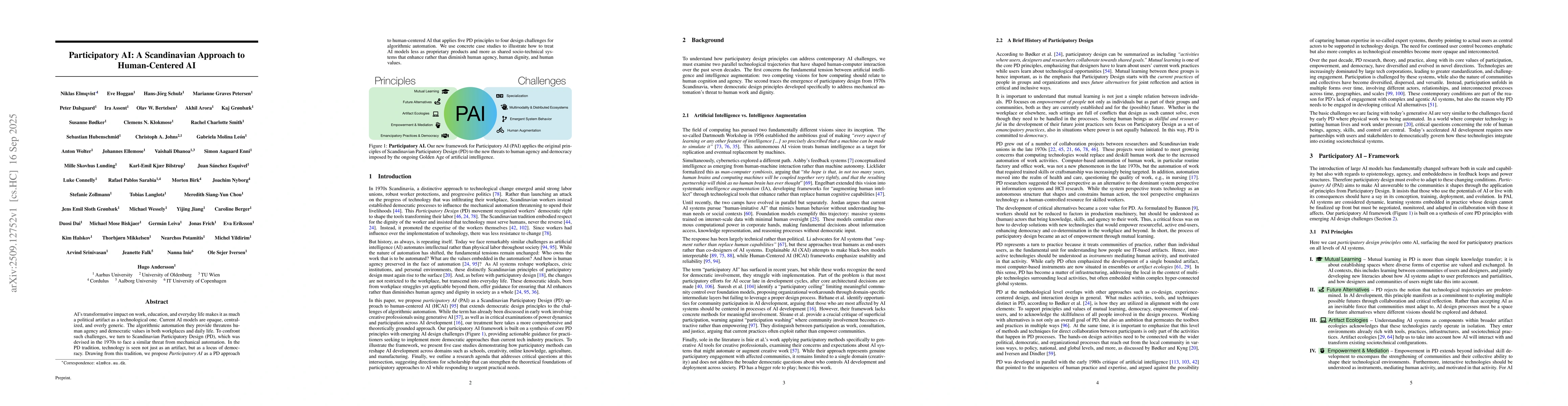 Thumbnail for Participatory AI: A Scandinavian Approach to Human-Centered AI