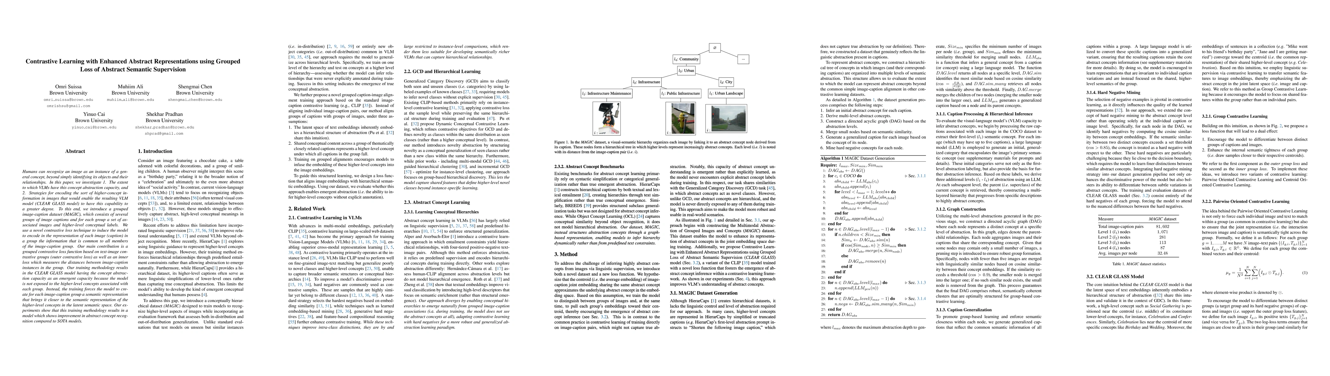 Thumbnail for Contrastive Learning with Enhanced Abstract Representations using
  Grouped Loss of Abstract Semantic Supervision