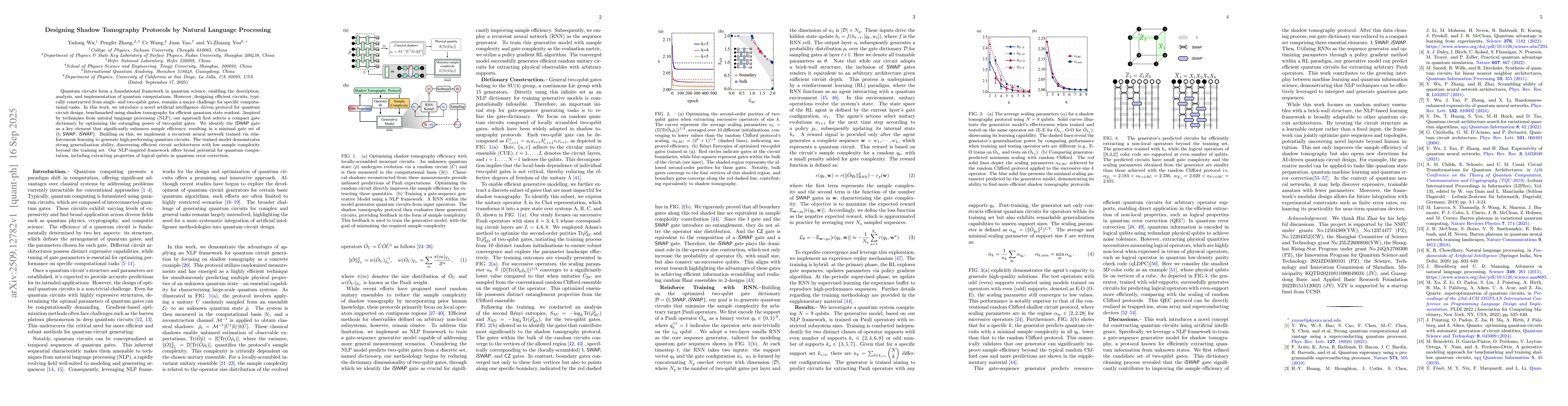 Thumbnail for Designing Shadow Tomography Protocols by Natural Language Processing