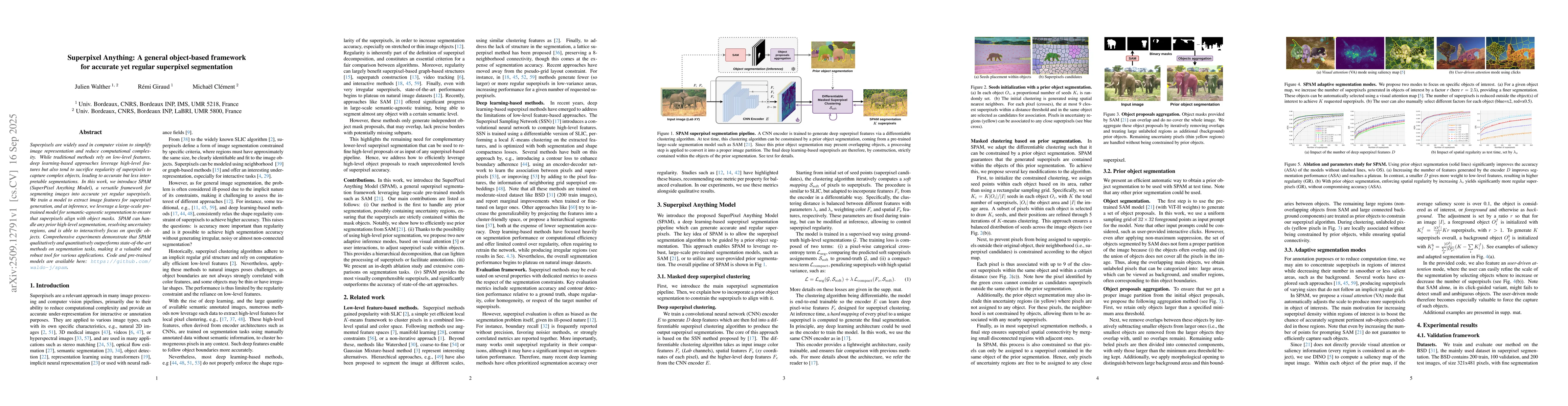Thumbnail for Superpixel Anything: A general object-based framework for accurate yet
  regular superpixel segmentation