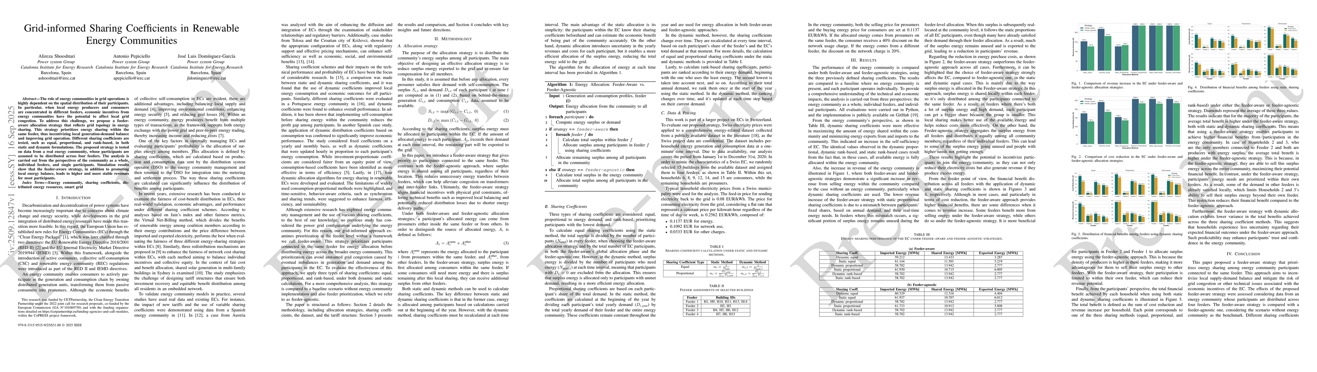 Thumbnail for Grid-informed Sharing Coefficients in Renewable Energy Communities