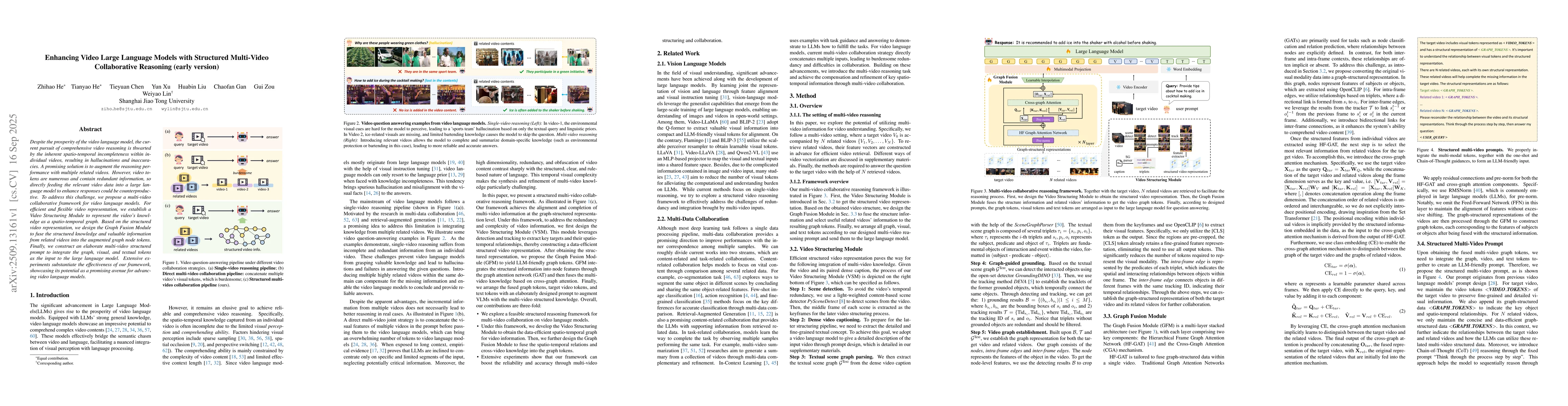 Thumbnail for Enhancing Video Large Language Models with Structured Multi-Video
  Collaborative Reasoning (early version)